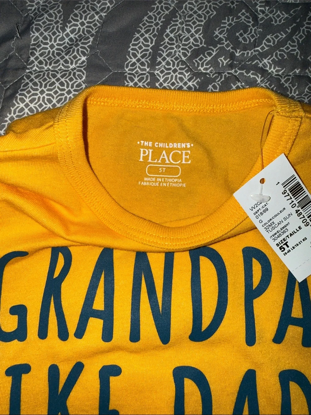 The Childrens Place bright mustard